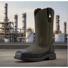 Ariat RigTEK Wildcat Pull-On CSA Waterproof Wide Square Toe Composite Toe Work Boot 10035929