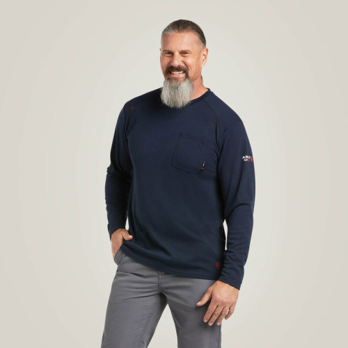 Ariat Navy FR Max Protect Inherent T-Shirt 10039161