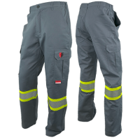 Atlas AR/FR Grey Cargo Pants 4in Stripe 4054GR