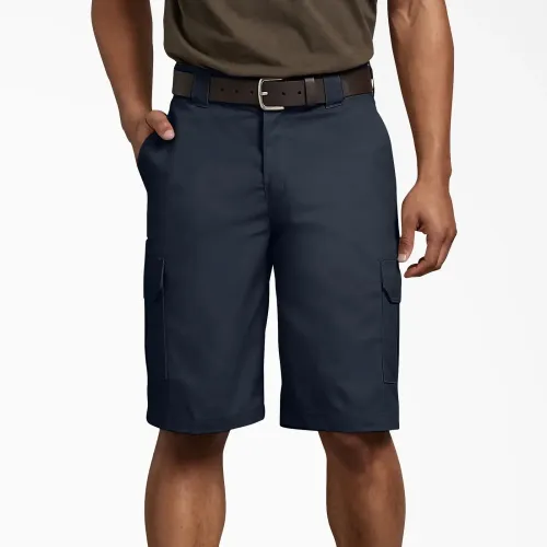Dickies Men's 11" Navy Cargo Work Short (WR556)
