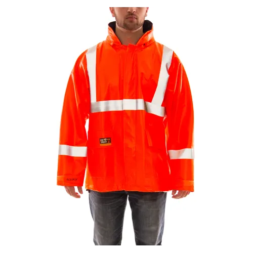 Tingley Eclipse Orange AR/FR Rain Jacket J44129C