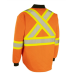 Forcefield Hi Vis Safety Freezer Jacket 024-FJQOR Forcefield Hi Vis Safety Freezer Jacket 024-FJQOR