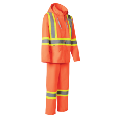 Forcefield Women's Hi-Vis Waterproof Rain Suit 023-WHVRSSOR