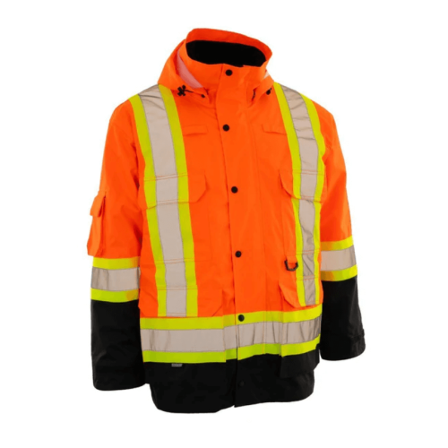 Forcefield Re-Engineered 4-in-1 Hi Vis Safety Parka 024-EN705ROR