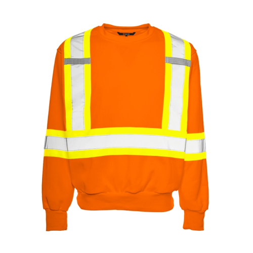 Ground Force Hi-Vis Crewneck Sweatshirt TH1O Ground Force Hi-Vis Crewneck Sweatshirt TH1O