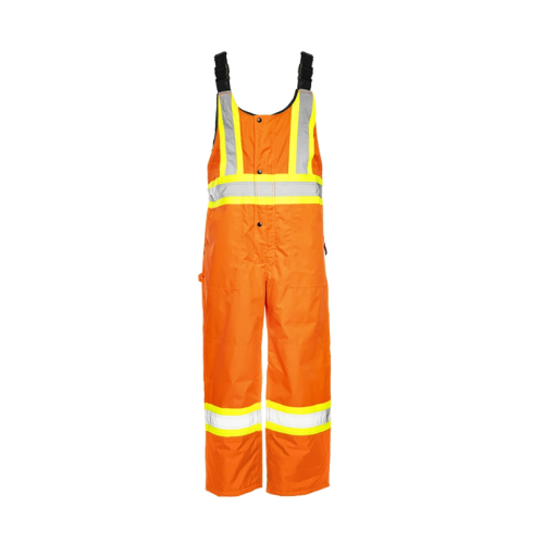 Ground Force Winter Traffic Overalls, 4″ Refl. Tape TO1OR