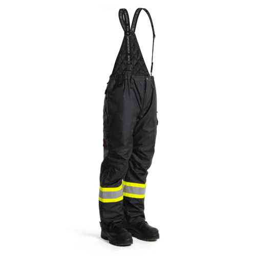 Forcefield Black Hi-Vis Insulated -30 FR Ripstop Waterproof Bibs 024-FR235-MW-BK Forcefield Black Hi-Vis Insulated -30 FR Ripstop Waterproof Bibs 024-FR235-MW-BK