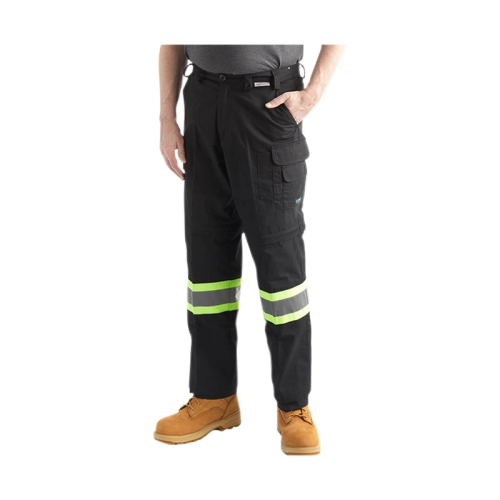 Coolworks® Black Ventilated Cargo Style Workpants, 4″ Refl. Tape CW2-BLAK Coolworks® Black Ventilated Cargo Style Workpants, 4″ Refl. Tape CW2-BLAK