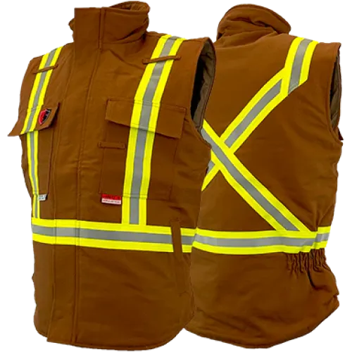 Atlas Guardian® FR/AR Brown Insulated Vest 2194BD