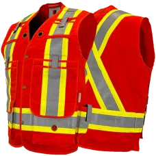 Atlas FR/AR Orange Surveyor Vests 2272OR
